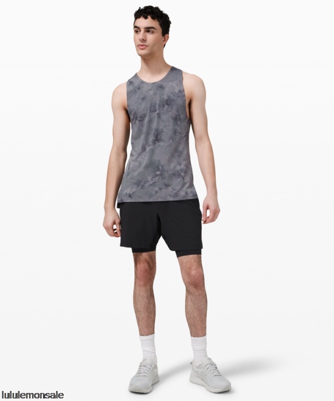Lululemon Deutschland DELULU990 | Always Agile Tank Top Grau Schwarz